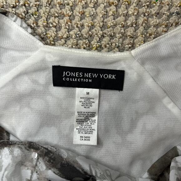 Cute vintage y2k white cowl neck cinched floral rose lace blouse top - Picture 6 of 6